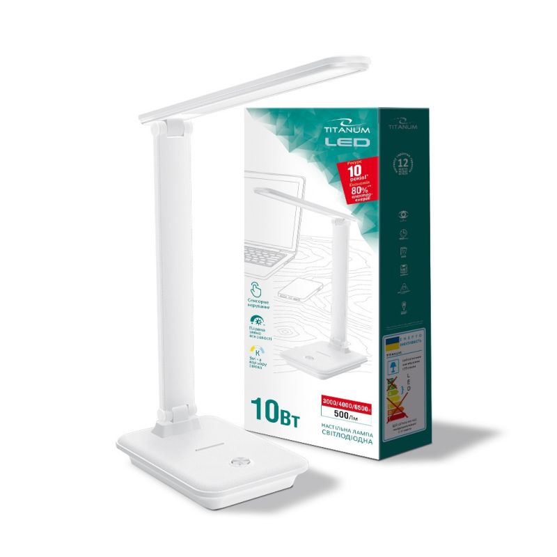 Настольная лампа TITANUM LED 10W 3000-6500K 220V (TLTF-009W)