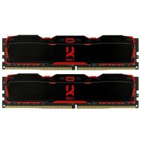 Модуль памяти для компьютера DDR4 16GB (2X8GB) 3200 MHz IRDM X Black Goodram (IR-X3200D464L16SA/16GDC)