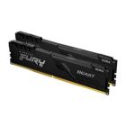 Модуль пам\'яті для комп\'ютера DDR4 64GB (2x32GB) 3200 MHz Fury Beast Black Kingston Fury (ex.HyperX) (KF432C16BBK2/64)