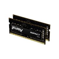 Модуль пам\'яті для ноутбука SoDIMM DDR4 16GB (2x8GB) 3200 MHz Fury Impact Kingston Fury (ex.HyperX) (KF432S20IBK2/16)