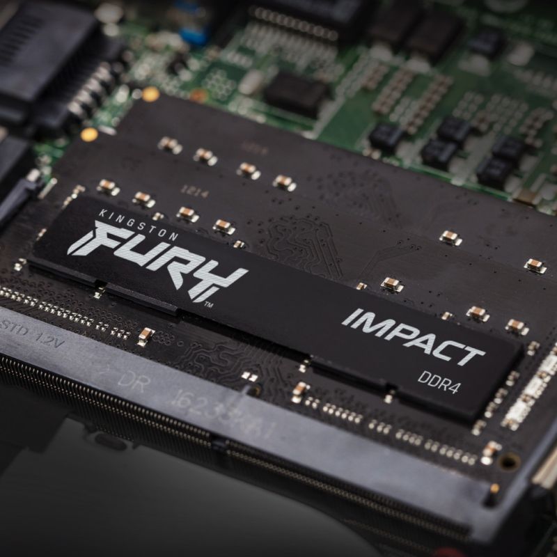 Модуль памяти для ноутбука SoDIMM DDR4 64GB (2x32GB) 3200 MHz Fury Impact Kingston Fury (ex.HyperX) (KF432S20IBK2/64)