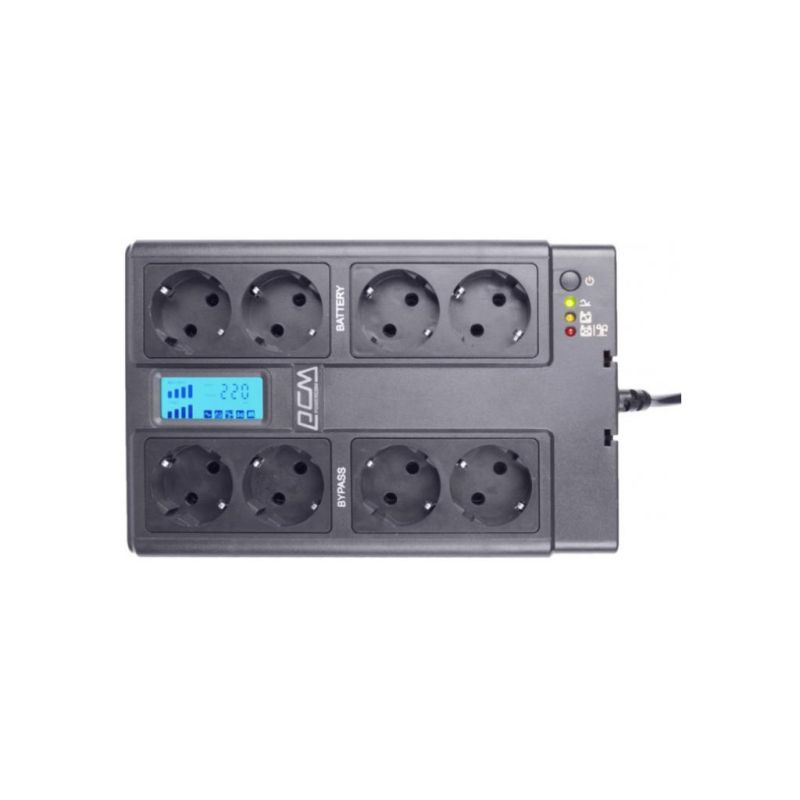 Источник бесперебойного питания Powercom (CUB-850N LCD)
