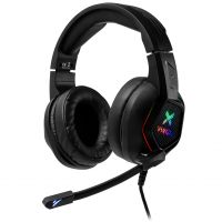 Наушники Vinga (HSCU-160) Gaming LED Black (HSCU-160)