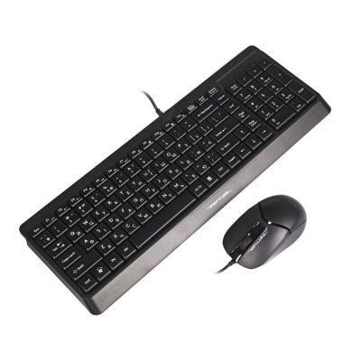 Комплект A4Tech F1512 Black (4711421957939)