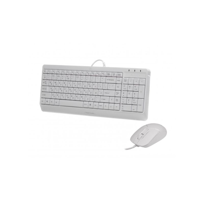 Комплект A4Tech F1512 White (4711421958004)
