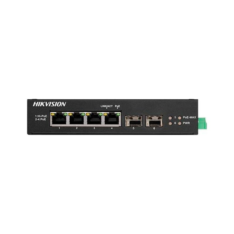 Коммутатор сетевой Hikvision (DS-3T0506HP-E/HS)
