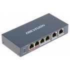 Коммутатор сетевой Hikvision (DS-3E0106HP-E)