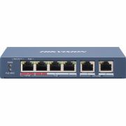 Коммутатор сетевой Hikvision (DS-3E0106HP-E)
