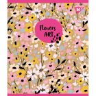 Тетрадь Yes А5 Flowers Art Крафт 18 листов линия 5 дизайнов (765090) (10 шт)