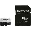 Карта пам\'яті Transcend 64GB microSDXC class 10 UHS-I U3 A2 (TS64GUSD340S)