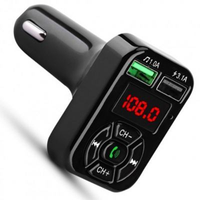 FM модулятор Havit (HV-FM807BT Black)
