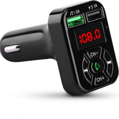 FM модулятор Havit (HV-FM807BT Black)