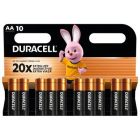 Батарейка Duracell AA лужні 10 шт. в упаковці (5002508/5006461)