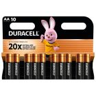 Батарейка Duracell AA лужні 10 шт. в упаковці (5002508/5006461)