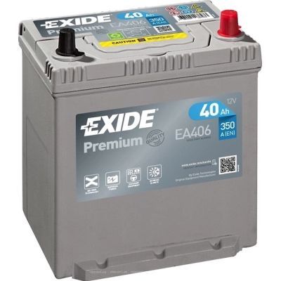 Аккумулятор автомобильный EXIDE PREMIUM 40A (EA406)