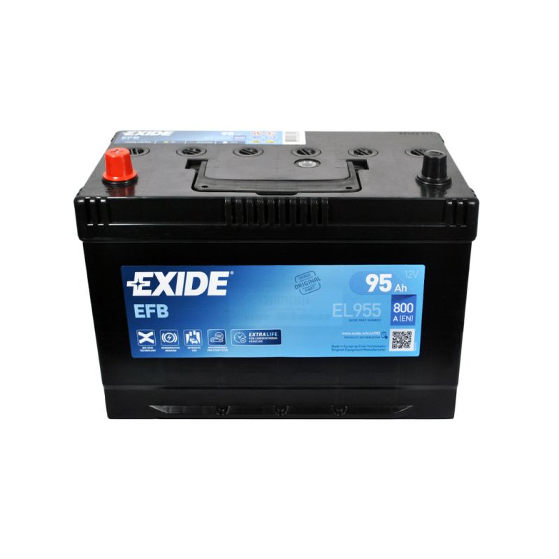 Акумулятор автомобільний EXIDE START-STOP EFB 95A (EL955)