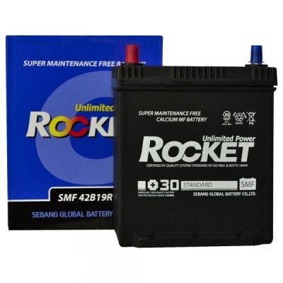 Аккумулятор автомобильный ROCKET 40Ah (SMF 42B19R)