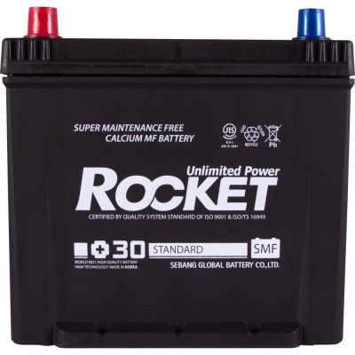 Аккумулятор автомобильный ROCKET 65Ah (SMF 75D23R)