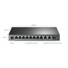 Коммутатор сетевой TP-Link (TL-SG1210MPE)