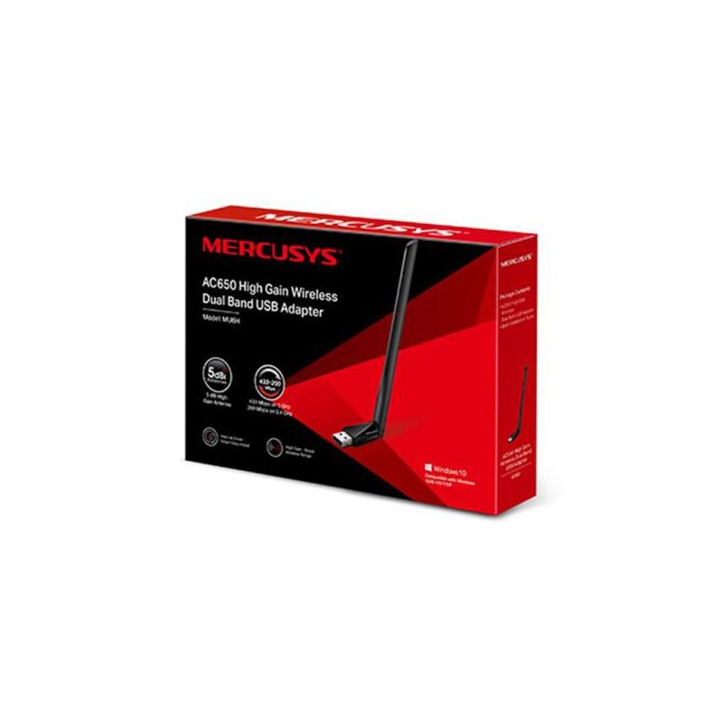 Сетевая карта Wi-Fi Mercusys (MU6H)
