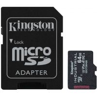 Карта пам\'яті Kingston 64GB microSDXC class 10 UHS-I V30 A1 (SDCIT2/64GB)