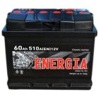 Аккумулятор автомобильный ENERGIA 60Аh (000022387)