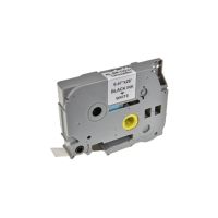 Лента для принтера этикеток UKRMARK RL-B-T231P-BK/WT, аналог TZE231. 12 мм х 8 м (900242)