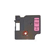 Лента для принтера этикеток UKRMARK RL-D-R-46027-BK/PK шелковая лента. для DYMO серии D1. 12мм х (900310)