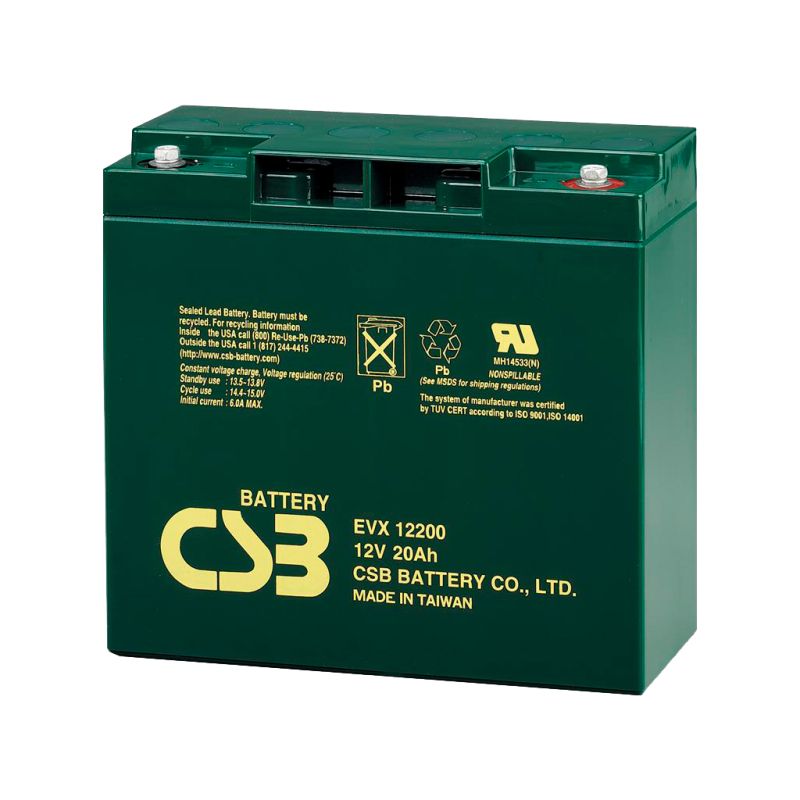 Батарея до ДБЖ CSB 12В 20 Ач (EVX12200)