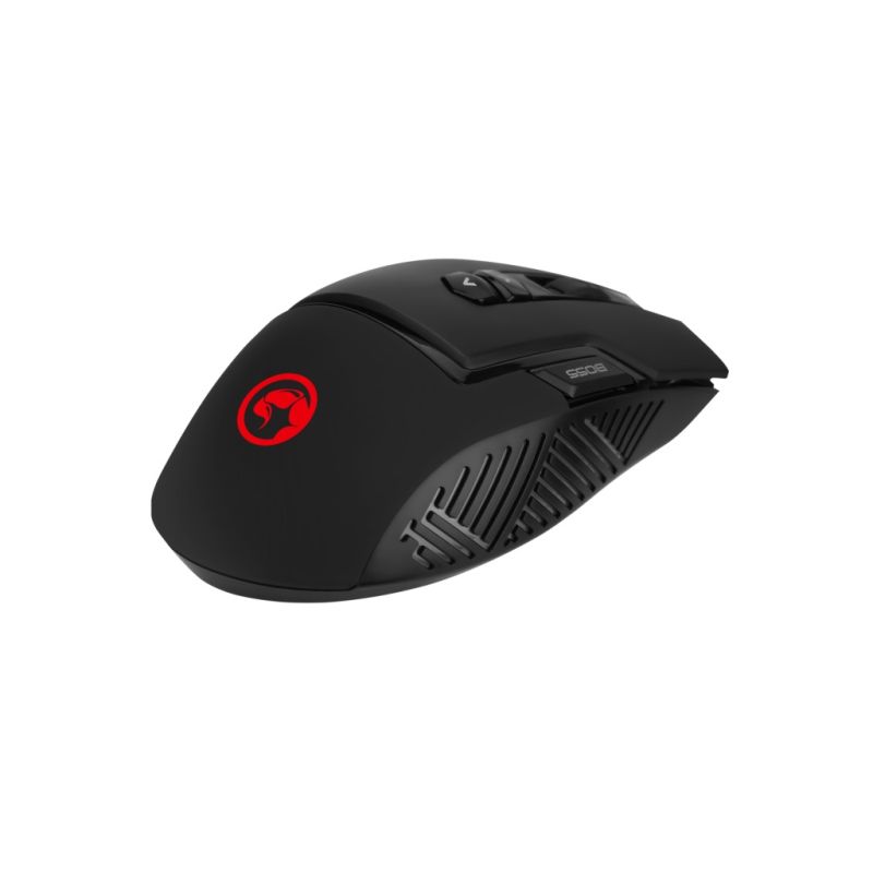 Мишка Marvo 7colors-LED USB Black (M355)
