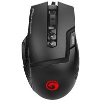 Мишка Marvo (M355) 7colors-LED USB Black (M355)