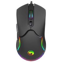 Мишка Marvo (M359) RGB-LED USB Black (M359)
