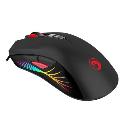 Мишка Marvo (M519) RGB-LED USB Black (M519)