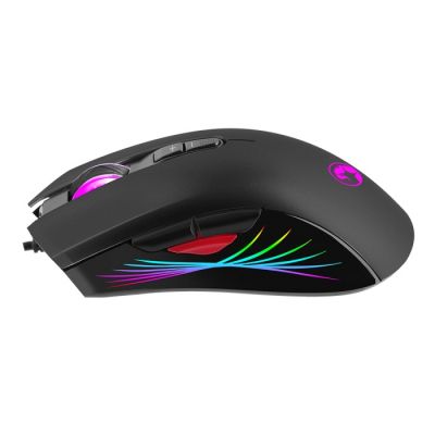 Мишка Marvo (M519) RGB-LED USB Black (M519)