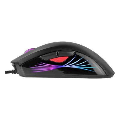 Мишка Marvo (M519) RGB-LED USB Black (M519)