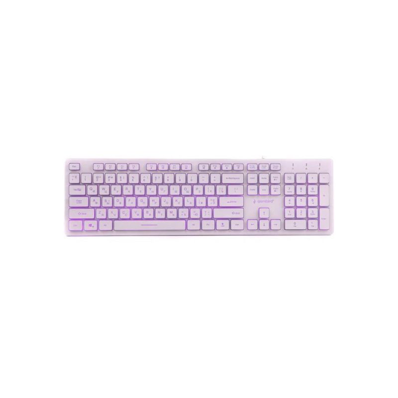 Клавиатура Gembird USB White (KB-UML3-01-W-UA)