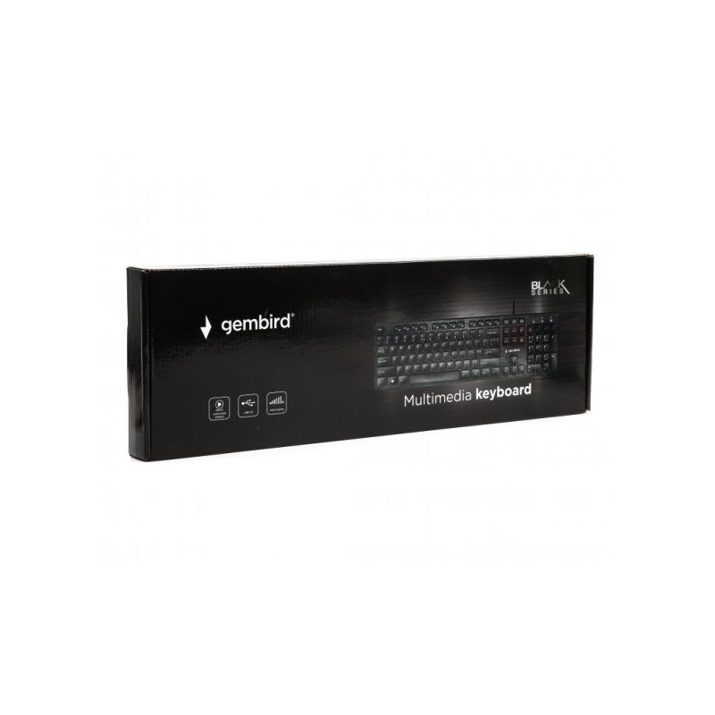Клавіатура Gembird USB Black (KB-MCH-03-UA)