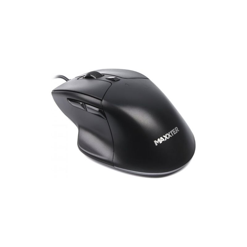 Мишка Maxxter USB Black (Mc-6B01)