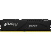 Модуль пам\'яті для комп\'ютера DDR5 16GB 5200 MHz Beast Black Kingston Fury (ex.HyperX) (KF552C40BB-16)