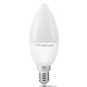 Лампочка TITANUM C37 6W E14 3000K (TLС3706143)
