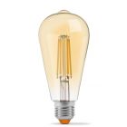 Лампочка Videx Filament ST64FA 10W E27 2200K бронза (VL-ST64FA-10272)
