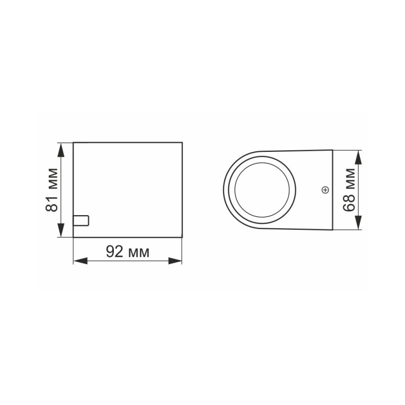 Світильник Videx LED AR021В IP54 (VL-AR021B)