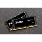 Модуль пам\'яті для ноутбука SoDIMM DDR4 16GB 3200 MHz Impact Kingston Fury (ex.HyperX) (KF432S20IB/16)