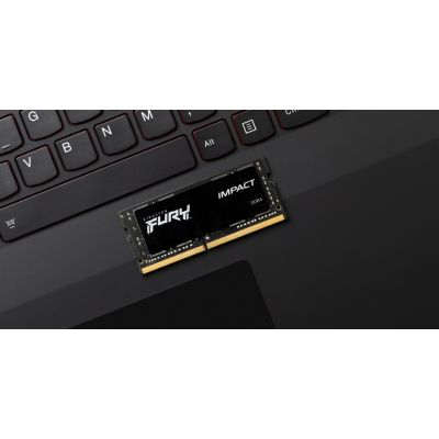 Модуль пам\'яті для ноутбука SoDIMM DDR4 32GB (2x16GB) 3200 MHz Impact Kingston Fury (ex.HyperX) (KF432S20IBK2/32)