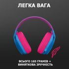 Навушники Logitech G435 Lightspeed Wireless Gaming Headset Blue (981-001062)