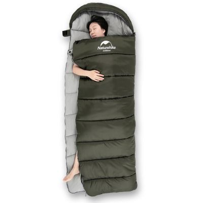 Спальный мешок Naturehike U350 NH20MSD07 Hollow Cotton Left Green (6927595767238-L)