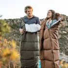 Спальный мешок Naturehike U350 NH20MSD07 Hollow Cotton Left Green (6927595767238-L)