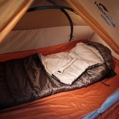 Спальный мешок Naturehike U350 NH20MSD07 Hollow Cotton Right Brown (6927595767221-R)