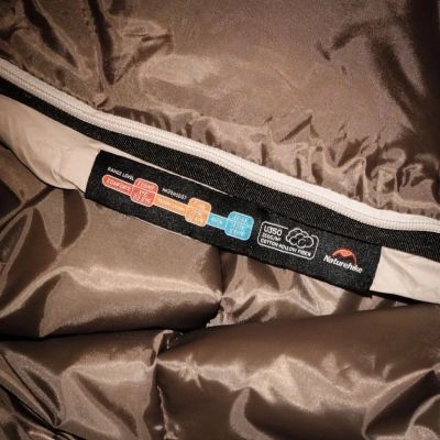 Спальный мешок Naturehike U350 NH20MSD07 Hollow Cotton Right Brown (6927595767221-R)