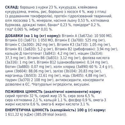 Сухой корм для кошек Club 4 Paws Премиум. С лососем 14 кг (4820083909238)